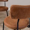 Bronx71 Esszimmerstuhl Lyon Eco-Leder cognac Bild 4