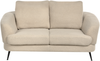 Sofa 2-Sitzer KJAER Bouclé Hellbeige Bild 4