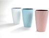 12x Zahnputzbecher 2-farbig ca. 12x8x5 cm – stabile Kunststoffbecher in 3-fach Sortierung, ideal für Bad und Gäste-WC, pflegeleicht und bruchsicher Bild 2