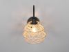 Boho LED Wandleuchte mit Schalter & Lampenschirm geflochten Hanfseil, Höhe 32cm Bild 5