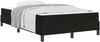 vidaXL Boxspringbett mit Matratze Schwarz 120 x 190 cm Stoff 3398679 Bild 3