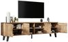 MODFU Lowboard offenes Design (TV-Ständer, TV-Konsolen-Entertainment-Center, 1 St, 8 separate Ablagefächer), passend für 70-Zoll-Fernseher Bild 5