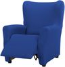 Martina Home Tunez Elastic Duplex Ohrensessel-Schonbezug - Schwarz Bild 1