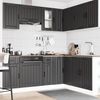 vidaXL 11-tlg. Küchenschrank-Set Kalmar Schwarz Holzwerkstoff 3314942 Bild 3
