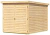 Karibu Fahrradbox Fahrradgarage mit Einschub und Halterung für bis zu 3 Fahrräder, Made in Germany, BxTxH: 162,5x216x167 cm Bild 2