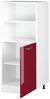Herdumbauschrank R-Line Rot Hochglanz 60 cm Vicco Bild 4