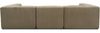 DOMO. collection Sofa 800011, 3 Sitzer, Rechteckig, individuell kombinierbar, Cord 3er Couch, modular, Polstergarnitur, 301 x 108 x 69 (BxTxH), schlamm Bild 5