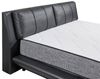 ED Exciting Design Boxbett Midnight 180x200 Schwarz | Nube Kunstleder Bild 4