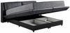 ED Exciting Design Boxbett Midnight 180x200 Schwarz | Nube Kunstleder Bild 3