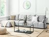 Ecksofa TOMRA Stoff Hellgrau Rechtsseitig Bild 3