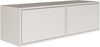 Selsey 'Framme' hängendes TV-Board mit zwei Klappen, Weiß, 100 cm Bild 1