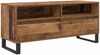 vidaXL TV-Schränk Altholz 100 x 34,5 x 44,5 cm Verbundholz und Eisen 881786 Bild 2