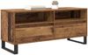 vidaXL TV-Schränk Altholz 100 x 34,5 x 44,5 cm Verbundholz und Eisen 881786 Bild 3