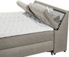 Boxbett >ATLANTIS 6< Liegefläche 180x200 cm, Bezug in sand - 185x102x240cm (BxHxT) Bild 5