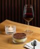 Rain 6er Schalen set aus Glas, quadratische Snackschalen, Dessertschale Bild 4
