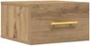 vidaXL Nachttisch Artisan-Eiche 35 x 35 x 20 cm Holzwerkstoff 863784 Bild 2