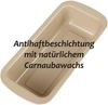 Terraillon Brotbackform Kastenform 25 x 11 x 6cm, antihafteschichtet aus Carnauba Wachs, klassische Backform, Stahl Bild 5