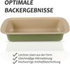 Terraillon Brotbackform Kastenform 25 x 11 x 6cm, antihafteschichtet aus Carnauba Wachs, klassische Backform, Stahl Bild 2