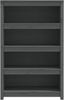 vidaXL Bücherregal Grau 80x35x126 cm Massivholz Kiefer 821686 Bild 5