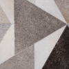 Teppich Kuhfell grau 160x230 cm Patchwork ALAKA Bild 4