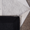 Teppich Kuhfell grau 160x230 cm Patchwork ALAKA Bild 5