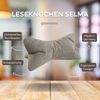 BONVIONN Leseknochen SELMA - ca. 42 x 22 cm - 2er Set grau Bild 3