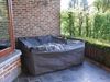 Perel Wetterfeste Schutzhülle S für Garten Lounge Set, Polypropylen grau, 200 x 150 x 75 cm Bild 4