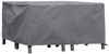 Perel Wetterfeste Schutzhülle S für Garten Lounge Set, Polypropylen grau, 200 x 150 x 75 cm Bild 3