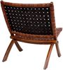 Relaxsessel >Perugia< in Braun, Leder - 66x73x74cm (BxHxT) Bild 5