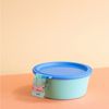 Koziol Schale 1,3l mit Deckel Nora Box sweet green/strong blue Bild 4
