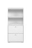 Regal >Fyn< in Weiß - 46x96,5x33,5cm (BxHxT) Bild 2