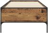 vidaXL Bettrahmen Altholz 80x200 cm Holzwerkstoff 8009121 Bild 3