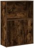vidaXL Bücherregal Räuchereiche 60x24x85 cm Holzwerkstoff 860413 Bild 2