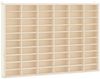 vidaXL Sammlervitrine aus Holz mit 60 Fächern 60 x 4,5 x 40,5 cm 4017378 Bild 2