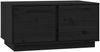vidaXL Couchtisch Schwarz 80 x 50 x 40 cm Massivholz Kiefer [814423] Bild 2