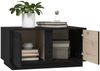 vidaXL Couchtisch Schwarz 80 x 50 x 40 cm Massivholz Kiefer [814423] Bild 5