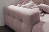 KAWOLA Sofa MIKA Ecksofa Cord rosa Longchair links 86 x 167 x 276 cm Bild 2