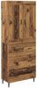 vidaXL Highboard mit Schubladen 2 pcs Altholz Holzwerkstoff 3415629 Bild 2