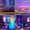 Ophy LED Stehlampe LED Stehleuchte 120 cm – RGB dimmbar, Fernbedienung & App, über 3000 Beleuchtungsmodi, Musikmodus, Timer – für Schlafzimmer & Spielzimmer (Eckleuchte) Bild 3