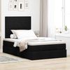 vidaXL Ottoman-Bett mit Matratze & LEDs Schwarz 120x190 cm Stoff 3313908 Bild 4