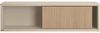 PAIDI Wandregal JONTE in Beige mit Schiebetür & 2 Fächern, Hängeregal, 20 Kg Tragkraft, Wandboard Bild 3