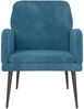 vidaXL Sessel Blau 62x79x79 cm Samt 351413 Bild 3