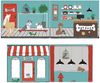 Kinderbett Karolina 210x114x106 Massivholz Natur Textilset Pet Shop Bild 4