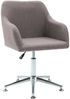 vidaXL Esszimmerstühle Drehbar 4 Stk. Taupe Stoff, Drehbar [278445] Bild 3