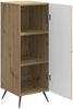 vidaXL Sideboard Artisan-Eiche 33 x 34,5 x 90 cm Holzwerkstoff 895524 Bild 5