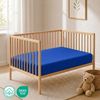 Buymax Spannbettlaken Babybett Kinderbett 60x120cm 70x140cm, Jersey 100% Baumwolle, Gummizug: Rundumgummi, (1 Stück), bis 15 cm Matratzenhöhe, weich, atmungsaktiv, hautfreundlich Bild 2