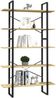 vidaXL Bücherregal 5 Fächer 100x30x175 cm Massivholz Kiefer 3082003 Bild 3