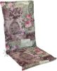 Gardissimo LANDHAUS Hochlehner Gartenstuhl Polster Auflage 8cm geblümt Bild 1
