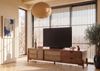 TV-Board Mango/Seegras 220x40x50 hellbraun lackiert MIZUMI #105 Bild 2