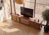 TV-Board Mango/Seegras 220x40x50 hellbraun lackiert MIZUMI #105 Bild 3